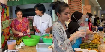 7 Potret Epy Kusnandar dan Istri yang Kini Jualan Takjil, Terjun Langsung dari Masak - Layani Pembeli