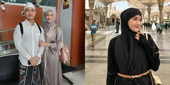 7 Potret Erina Gudono Istri Kaesang Pangarep Umrah, Tampil Menyejukkan Hati