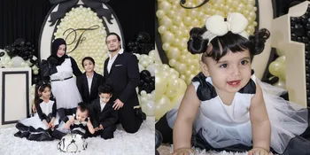 7 Potret Fatimah Anak Keempat Tasyi Athasyia Rayakan Ultah Pertama, Akhirnya Wajahnya Diperlihatkan ke Publik