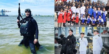 7 Potret Gagahnya Chef Juna Kenakan Seragam TNI AL, Disebut Lebih Cocok Jadi Tentara Ketimbang Chef