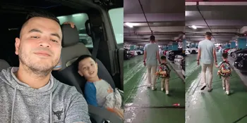 Irish Bella Pergi ke Belgia, Begini 7 Potret Haldy Sabri Momong Air Rumi - Bikin Salfok Disebut Mirip