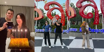7 Potret Handika Pratama dan Rosiana Dewi Beri Suprise Buat Baby Sitter Anaknya, Salfok Kadonya Perhiasan