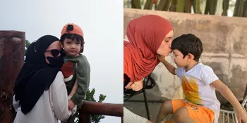 Makin Ganteng, Ini 7 Potret Ibrahim Anak Arya Saloka dan Putri Anne