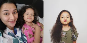7 Potret Iona Rose Anak Kedua Dahlia Poland dan Fandy Christian, Menggemaskan dengan Rambut Kriwil