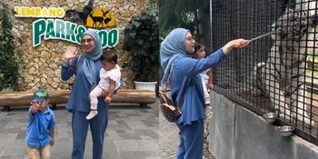 7 Potret Irish Bella Ajak Anak Jalan-Jalan ke Kebun Binatang, Tanpa Suami Meski Ammar Zoni Sudah Keluar Penjara