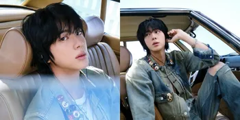 7 Potret Jin BTS dengan Model Rambut Mullet untuk Foto Konsep di Album Terbaru Bertajuk Echo