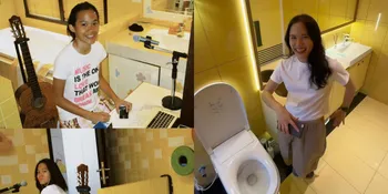 7 Potret Kamar Mandi Sheryl Shenafia yang Warnanya Kuning Banget, Sudah 17 Tahun Membersamai - Akui Jadi Tempat Sakral