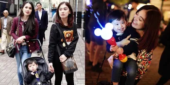 7 Potret Kartika Dewi Adik Sandra Dewi Saat Momong Keponakan, Malah Kelihatan bak Kakak Adik - Begitu Dekat dan Sayang Banget