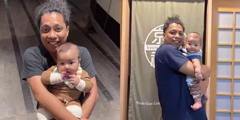 7 Potret Kebersamaan Arie Kriting Bareng sang Anak yang Akhirnya Wajahnya Terpublish