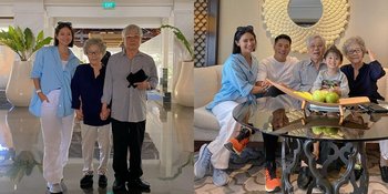 7 Potret Kedekatan Rini Yulianti dengan Mertua Korea, Ajak Liburan Bareng - Salfok sang Anak yang Mirip Harabeoji