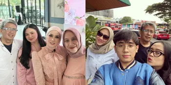 7 Potret Kedekatan Tiara Savitri dan Rafly Aziz Anak Mulan Jameela dengan Ibu Sambungnya