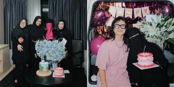 7 Potret Kedekatan Umi Pipik dan Sintya Marisca, Beri Kejutan Ultah - Punya Panggilan Sayang