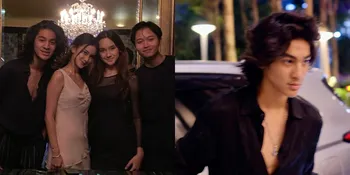 7 Potret Kenzy Taulany di Perayaan Ultah Harleyava Princy, Gaya dan Rambut Gondrongnya Ingatkan Andre Taulany di Masa Muda