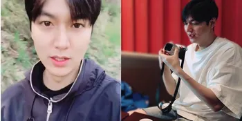 7 Potret Lee Min Ho Setelah Wamil, Kelelahan Olahraga - Keringetan Ganteng