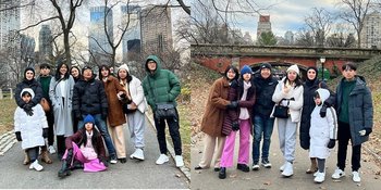 7 Potret Liburan Mulan Jameela di Amerika, Tampil Natural Tapi Tetap Memesona