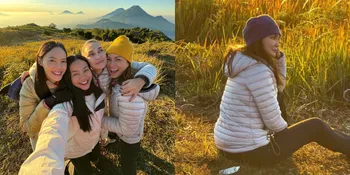 7 Potret Luna Maya Hiking Bareng Yura Yunita, Keinginan Naik Gunung Terwujud - Penampilannya Tetap Cantik