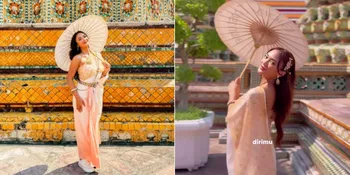 7 Potret Marion Jola Pakai Baju Tradisional Thailand, Pesonanya Tak Terbantahkan