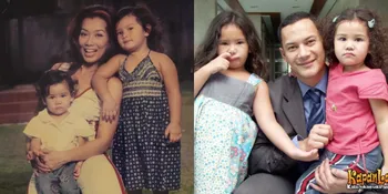 7 Potret Masa Kecil Zahwa dan Aaliyah Massaid yang Gemesin - Punya Pipi Chubby