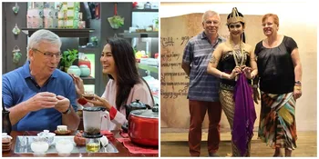 7 Potret Maudy Koesnaedi Bersama Mertua Bule yang Jarang Tersorot, Sering Bersenda Gurau - Sudah Seperti Anak Sendiri