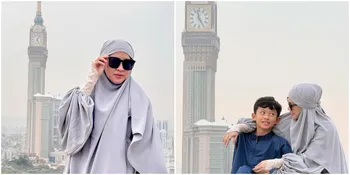 7 Potret Miro Materazzi, Anak Okie Agustina dan Gunawan Dwi Cahyo, Jalani Umrah Bersama Sang Ibu
