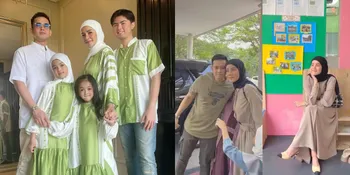 7 Potret Momen Akur Olla Ramlan dan Aufar Hutapea di Sekolah Anak, Sempat Saling Tempelkan Kepala