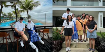 7 Potret Muzdalifah Liburan Bareng Suami dan Anak-Anak, Keluarga Harmonis