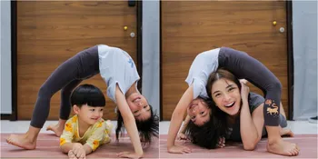 7 Potret Nastusha Anak Chelsea Olivia yang Kini Umur 7 Tahun, Disebut si Paling Lentur - Bisa Kayang