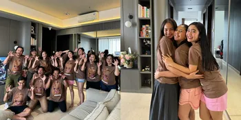 7 Potret Perayaan Ulang Tahun Enzy Storia Bareng Sahabat, Unik Pakai Kaos Gambar Kentang - Penuh Kebahagiaan