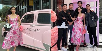 7 Potret Perayaan Ultah Diah Permatasari ke-52 Tahun, Tampil Cetar Pakai Dress Pink - Dikelilingi Pengawal Ganteng