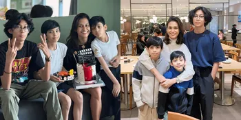 7 Potret Raihaanun Bareng Anak-Anaknya yang Jarang Tersorot, 3 Laki-Laki Semua