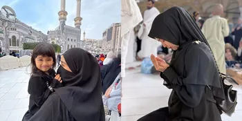 7 Potret Ria Ricis Jalani Umroh saat Ramadhan Bareng Moana