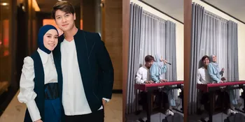 7 Potret Rizky Billar Pangku Sambil Iringi Lesti Nyanyi, Tampilkan Kehidupan Rumah Tangga Adem Ayem