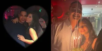 7 Potret Romantisnya Shalom Razade Rayakan Ultah Kekasih, Beri Kecupan - Santai Tampil Mesra Meski Ada Wulan Guritno