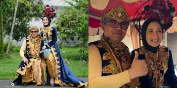 7 Potret Sahrul Gunawan dan Istri Ikut Karnaval, Pakai Baju Adat - Sweet Banget Saat Naik Delman
