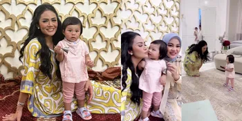 7 Potret Sayangnya Krisdayanti ke Ameena, Rela Joget Kocak - Luangkan Waktu Main Bareng Cucu