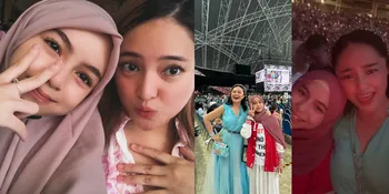 7 Potret Sienna Anak Marshanda Nonton Konser Taylor Swift, Cantik Berhijab