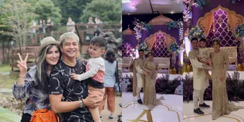 7 Potret Syukuran Khitanan Anak Adly Fairuz dan Angbeen Rishi yang Digelar Mewah Meriah, Vibesnya bak Acara Nikahan