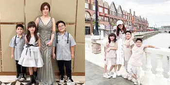 7 Potret Terbaru Dhena Devanka Bareng 3 Anaknya - Disebut Makin Cantik Pasca Bercerai dari Jonathan Frizzy