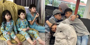 7 Potret Terbaru Ketiga Anak Risty Tagor, Salfok Arsen Putra Sulungnya Makin Tinggi dan Ganteng