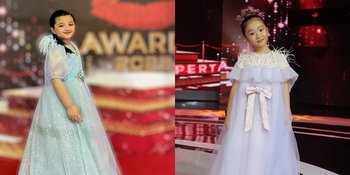 7 Potret Adu Gaya Thania Putri Onsu dan Arsy Hermansyah di Kiss Awards, Pakai Gaun Desainer Ternama - Anggun bak Princess