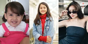 7 Potret Transformasi Sandrinna Michelle yang Kini Disorot, Disebut Mirip Tante-Tante Pakai Baju Kemben - Gaya Pacaran Vulgar