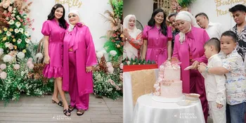 7 Potret Ulang Tahun Ibu Titi Kamal yang Sangat Meriah, Konsisten Bernuansa Warna Pink - Penuh Kehangatan Bareng Cucu Menantu