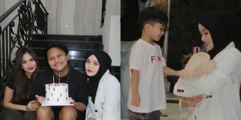 7 Potret Ultah Rizky Febian yang Sederhana, Foto di Bawah Tangga - Ada Adzam yang Bertemu dengan Keponakan
