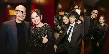 7 Potret Yoyo Padi Hadir di Premiere Film Dokumenter Rossa, Foto Bertiga Bareng Anak Juga