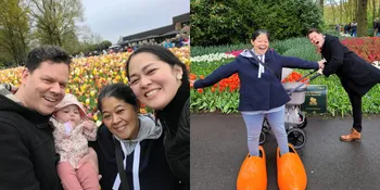 7 Potret Kedekatan Ibunda Gracia Indri Bareng Menantu Bule, Saling Kompak