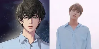 8 Foto Bukti Jin BTS Mirip Karakter Webtoon, Ganteng Nggak Nyata - Fashion Mewah