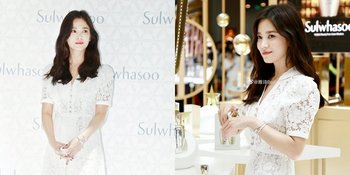 8 Foto Penampilan Perdana Song Hye Kyo Pasca Digugat Cerai, Cantik dan Tetap Tegar