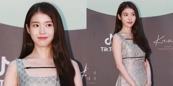 8 Foto Pesona IU di Red Carpet Baeksang Arts Awards 2020, Pakai Gaun Simple Pancarkan Kecantikan Bak Goddess!