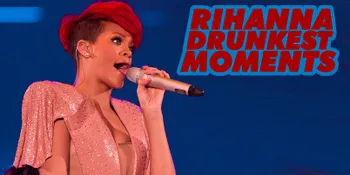 8 Foto Saat Rihanna Sedang Mabuk Berat!