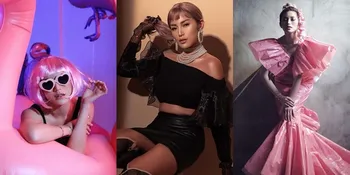 8 Gaya Fashion Unik Jessica Iskandar, Jadi Barbie Sampai Pakai Wig Pink